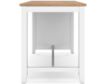 Ashley Furniture Industries In Gesthaven Natural/White Counter Table small image number 5