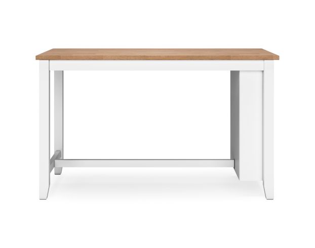 Ashley Furniture Industries In Gesthaven Natural/White Counter Table large image number 6