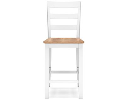 Ashley Furniture Industries In Gesthaven Natural/White Counter Stool