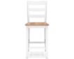 Ashley Furniture Industries In Gesthaven Natural/White Counter Stool small image number 1