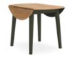 Ashley Furniture Industries In Gesthaven Natural/Green Drop-Leaf Round Table small image number 3