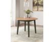 Ashley Furniture Industries In Gesthaven Natural/Green Drop-Leaf Round Table small image number 6