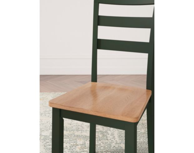 Ashley Furniture Industries In Gesthaven Natural/Green Dining Chair large image number 7