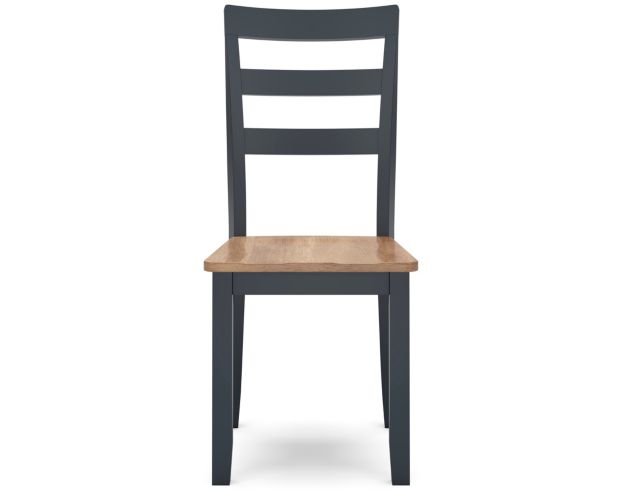 Ashley Furniture Industries In Gesthaven Natural/Blue Dining Chair large image number 1