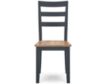 Ashley Furniture Industries In Gesthaven Natural/Blue Dining Chair small image number 1