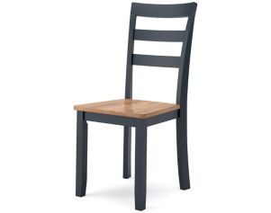 Ashley Furniture Industries In Gesthaven Natural/Blue Dining Chair