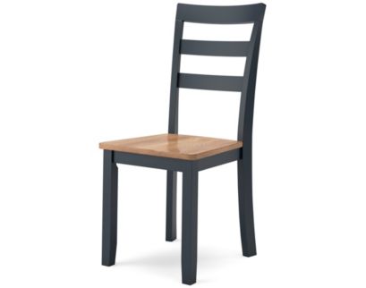 Ashley Furniture Industries In Gesthaven Natural/Blue Dining Chair