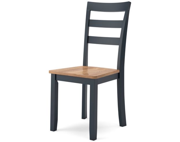 Ashley Furniture Industries In Gesthaven Natural/Blue Dining Chair large image number 2