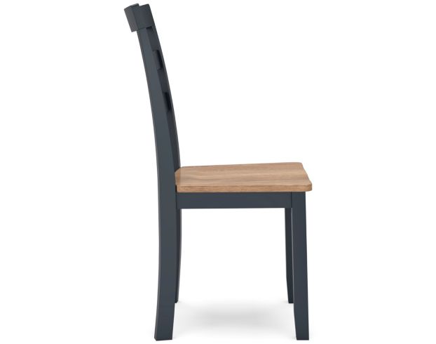 Ashley Furniture Industries In Gesthaven Natural/Blue Dining Chair large image number 5