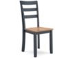 Ashley Furniture Industries In Gesthaven Natural/Blue Dining Chair small image number 6