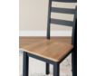 Ashley Furniture Industries In Gesthaven Natural/Blue Dining Chair small image number 7