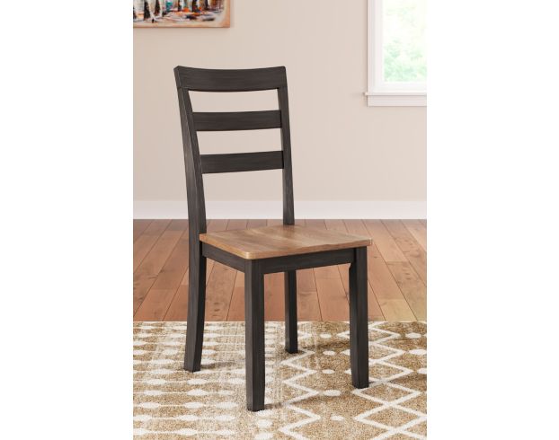 Ashley Furniture Industries In Gesthaven Natural/Brown Dining Chair large image number 8