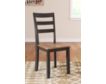 Ashley Furniture Industries In Gesthaven Natural/Brown Dining Chair small image number 8