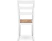 Ashley Furniture Industries In Gesthaven Natural/White Dining Chair small image number 4