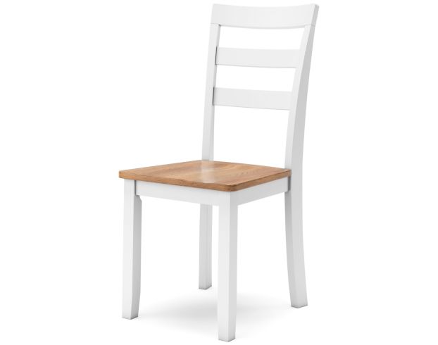 Ashley Furniture Industries In Gesthaven Natural/White Dining Chair large image number 6