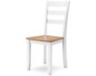 Ashley Furniture Industries In Gesthaven Natural/White Dining Chair small image number 6