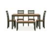 Ashley Furniture Industries In Gesthaven Natural/Green 6-Piece Dining Set small image number 1