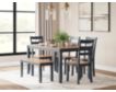 Ashley Furniture Industries In Gesthaven Blue 6-Piece Dining Set small image number 2