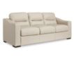 Ashley Furniture Industries In Treasure Trove Almond Leather Sofa small image number 2