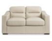 Ashley Furniture Industries In Treasure Trove Almond Leather Loveseat small image number 1