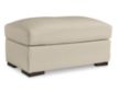 Ashley Furniture Industries In Treasure Trove Almond Leather Ottoman small image number 2