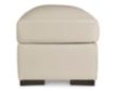 Ashley Furniture Industries In Treasure Trove Almond Leather Ottoman small image number 3