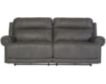 Ashley Austere Gray Reclining Sofa small image number 1