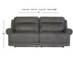 Ashley Austere Gray Reclining Sofa small image number 4