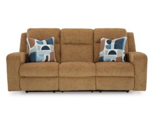 Ashley Furniture Industries In Kanlow Honey Reclining Sofa