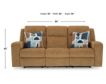 Ashley Furniture Industries In Kanlow Honey Reclining Sofa small image number 8