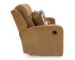 Ashley Furniture Industries In Kanlow Honey Reclining Loveseat with Console small image number 6