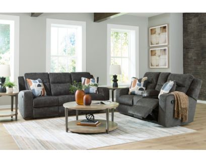 Ashley Furniture Industries In Kanlow Dusk Reclining Sofa