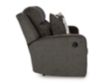 Ashley Furniture Industries In Kanlow Dusk Reclining Loveseat with Console small image number 5