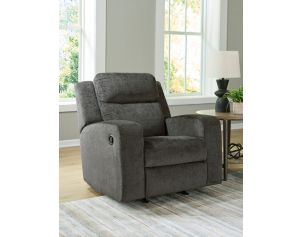 Ashley Furniture Industries In Kanlow Dusk Rocker Recliner