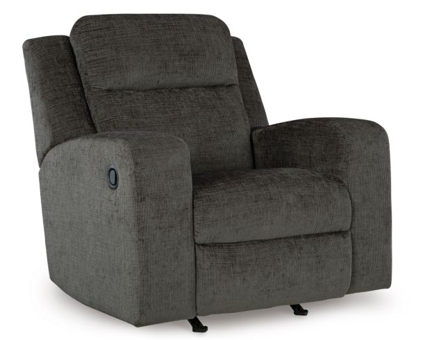 Ashley Furniture Industries In Kanlow Dusk Rocker Recliner large image number 3