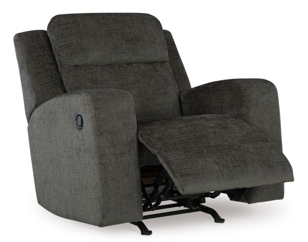 Ashley Furniture Industries In Kanlow Dusk Rocker Recliner large image number 4