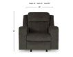 Ashley Furniture Industries In Kanlow Dusk Rocker Recliner small image number 8