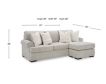 Ashley Furniture Industries In Eastonbridge Gray Sofa with Reversible Chaise small image number 11