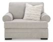 Ashley Furniture Industries In Eastonbridge Gray Chair and a Half small image number 1