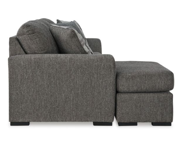 Ashley Furniture Industries In Gardiner Charcoal Gray Sofa with Reversible Chaise large image number 5