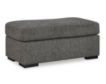 Ashley Furniture Industries In Gardiner Charcoal Gray Ottoman small image number 2