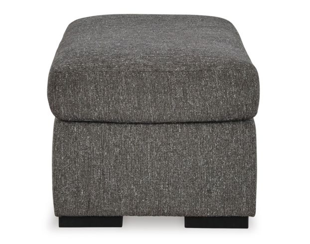 Ashley Furniture Industries In Gardiner Charcoal Gray Ottoman large image number 3