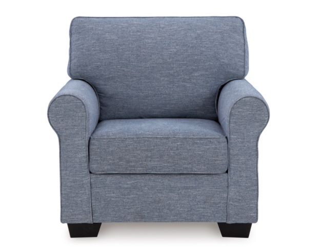 Ashley Furniture Industries In Carissa Manor Blue Chair large image number 1