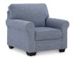 Ashley Furniture Industries In Carissa Manor Blue Chair small image number 2