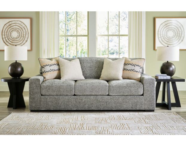 Ashley Furniture Industries In Dunmor Gray Sofa large image number 8