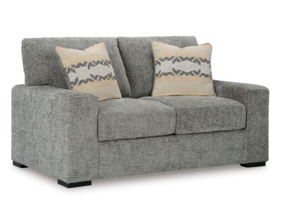 Ashley Furniture Industries In Dunmor Gray Loveseat