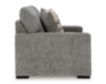 Ashley Furniture Industries In Dunmor Gray Loveseat small image number 3