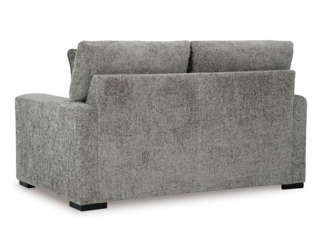 Ashley Furniture Industries In Dunmor Gray Loveseat large image number 4