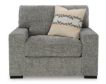 Ashley Furniture Industries In Dunmor Gray Chair and a Half small image number 1