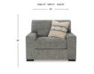 Ashley Furniture Industries In Dunmor Gray Chair and a Half small image number 8